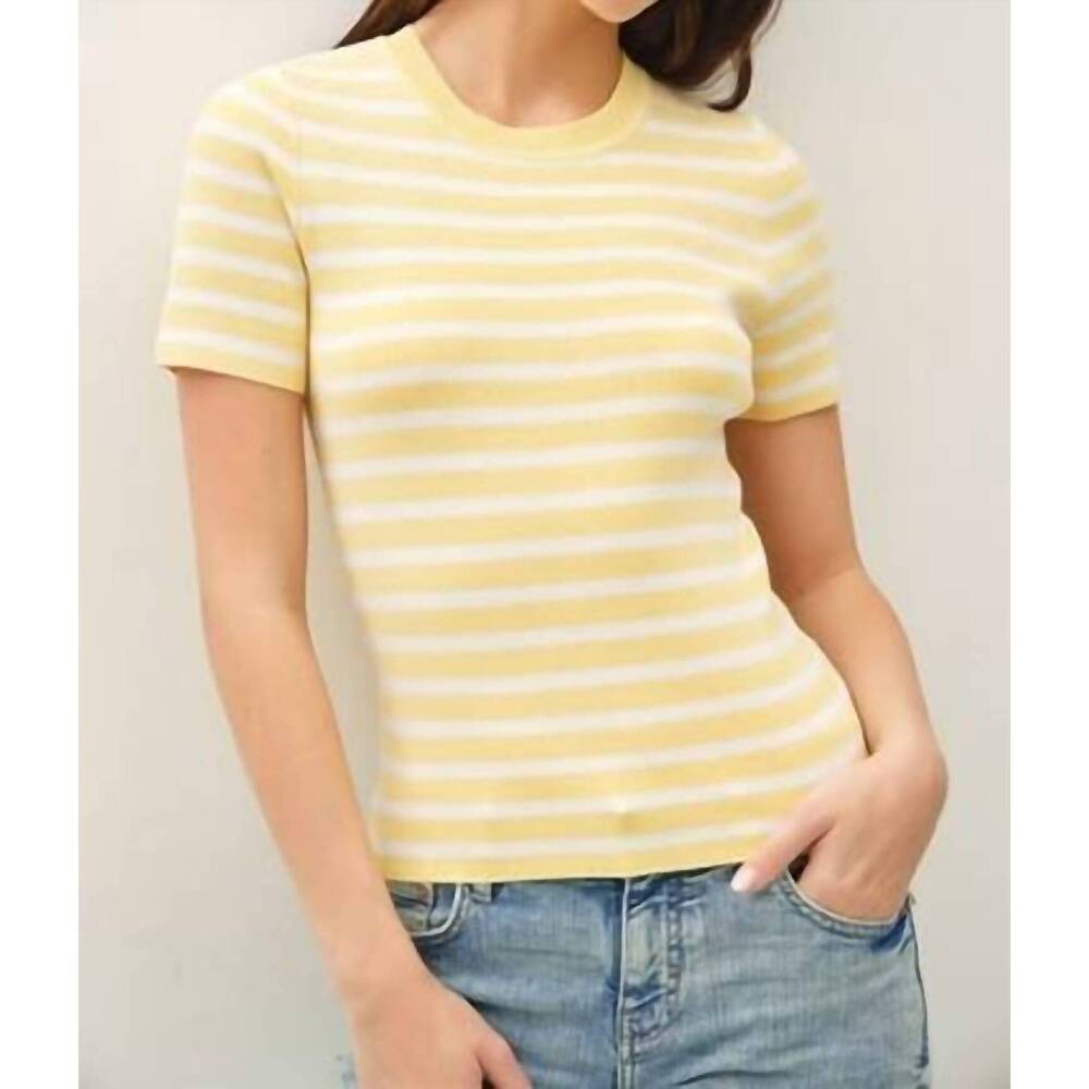 NEW BE COOL eldon top in yellow